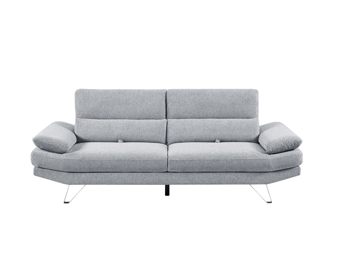 Sofá 3 plazas MARTIN color gris claro