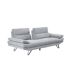 Sofá 3 plazas MARTIN color gris claro Sofá 3 plazas MARTIN color gris claro Gris Claro