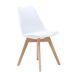 Pack de 4 sillas de cocina YESSI Pack de 4 sillas de cocina YESSI Blanco