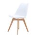 Pack de 4 sillas de cocina YESSI Pack de 4 sillas de cocina YESSI Blanco