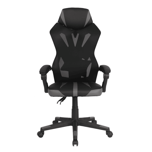 Cadeira gaming TOFU cor preto e cinza