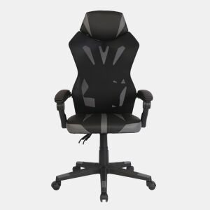 Cadeira gaming TOFU cor preto e cinza