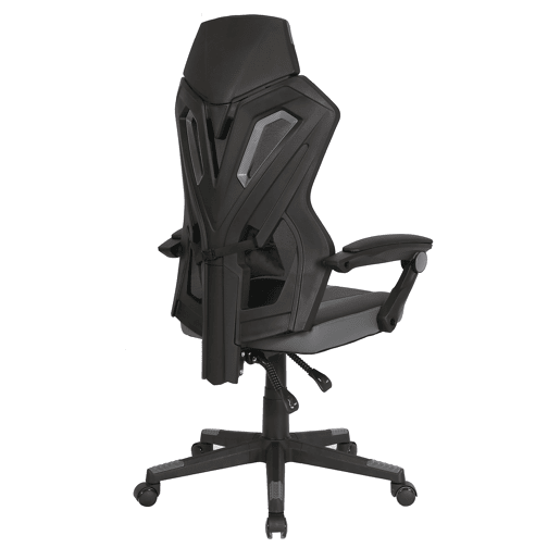 Cadeira gaming TOFU cor preto e cinza