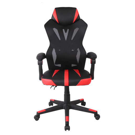 Cadeira gaming TOFU cor preto e vermelho