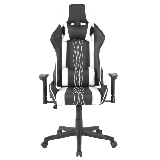 Cadeira gaming SUKI cor preto e branco Cadeira gaming SUKI cor preto e branco