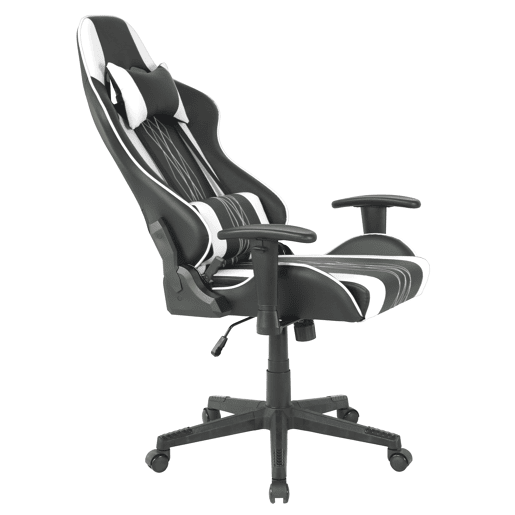 Cadeira gaming SUKI cor preto e branco Cadeira gaming SUKI cor preto e branco