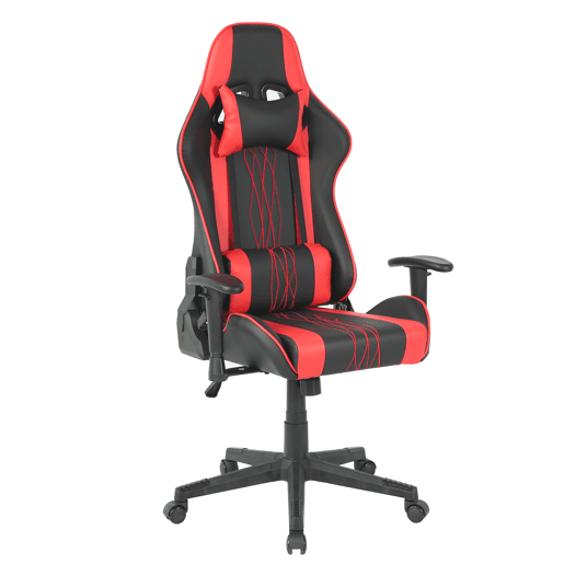 Cadeira gaming SUKI cor preto e vermelho Cadeira gaming SUKI cor preto e vermelho