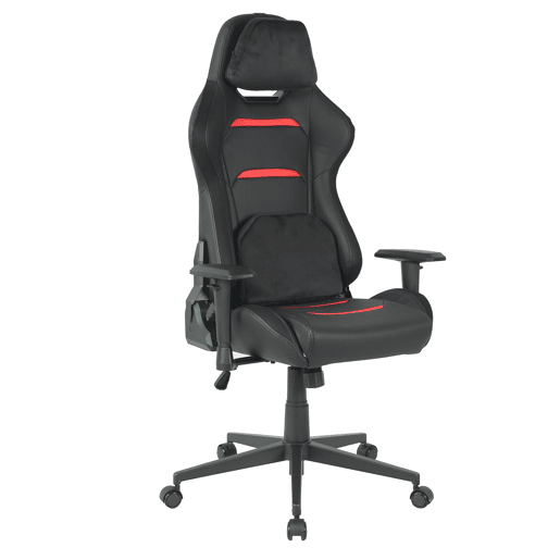 Cadeira gaming NEKANE cor preto e vermelho Cadeira gaming NEKANE cor preto e vermelho