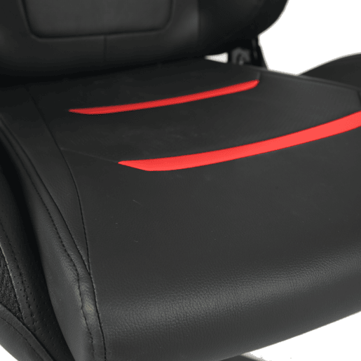 Cadeira gaming NEKANE cor preto e vermelho Cadeira gaming NEKANE cor preto e vermelho