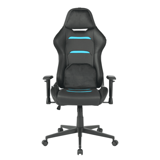 Cadeira gaming NEKANE cor preto e azul