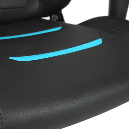 Cadeira gaming NEKANE cor preto e azul