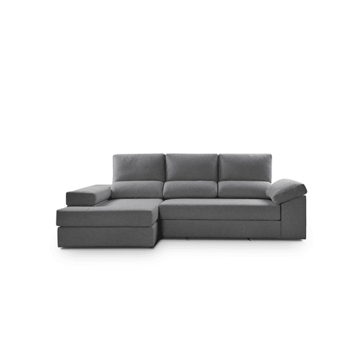 Chaise longue ALISON esquerda 4 lugares antracite