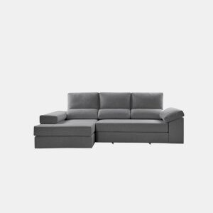 Chaise longue ALISON esquerda 4 lugares antracite