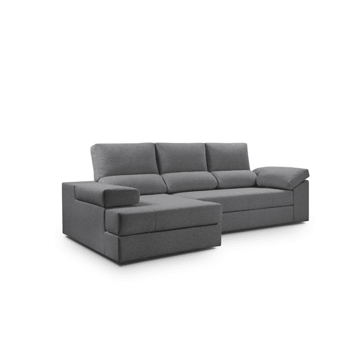 Chaise longue ALISON esquerda 4 lugares antracite