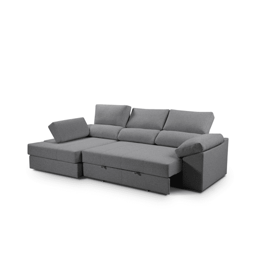 Chaise longue ALISON esquerda 4 lugares antracite