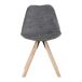 Pack de 4 sillas ZOE Pack de 4 sillas ZOE Gris Oscuro