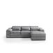 Chaise longue 4 plazas LEVON Chaise longue 4 plazas LEVON Gris Claro