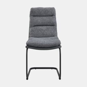 Conjunto de 4 cadeiras de jantar cinza SIBYL
