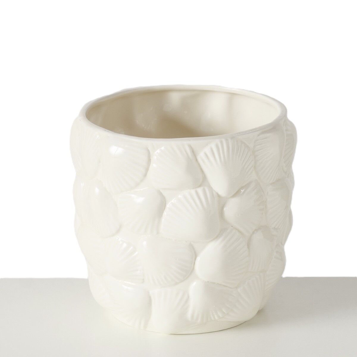 Macetero floral SHELBIE ceramica 15x16cm marca BOLTZE