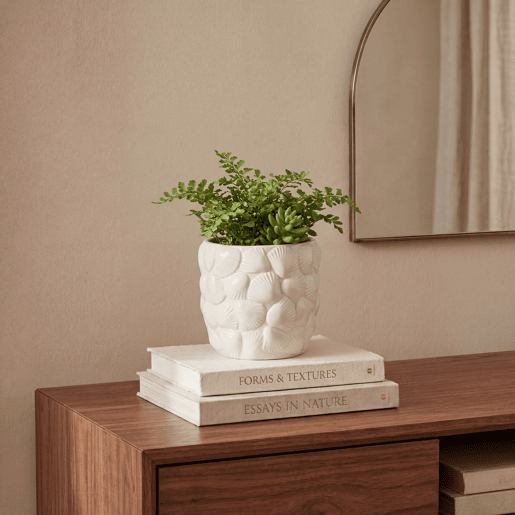 Vaso de flores SHELBIE cerâmica 15x16cm marca BOLTZE