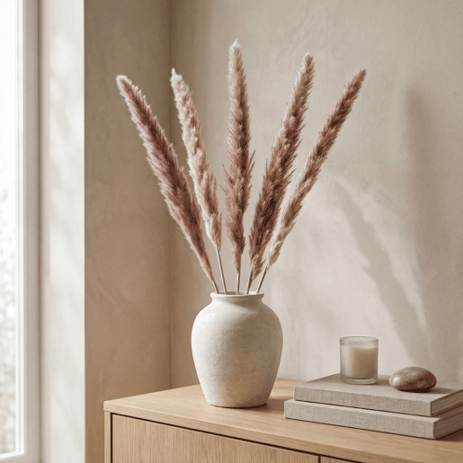 Ramo de flores PAMPA natural 85cm marca BOLTZE