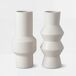 Jarrón decorativo SYBIL surtido 30cm marca BOLTZE Jarrón decorativo SYBIL surtido 30cm marca BOLTZE Blanco
