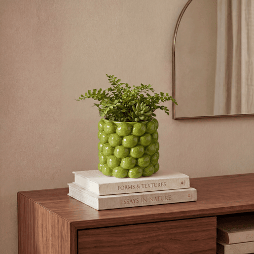 Vaso de flores LIME 14cm vaso de porcelana da marca BOLTZE