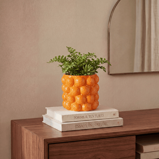 Vaso de flores ORANGE 15cm vaso de porcelana da marca BOLTZE