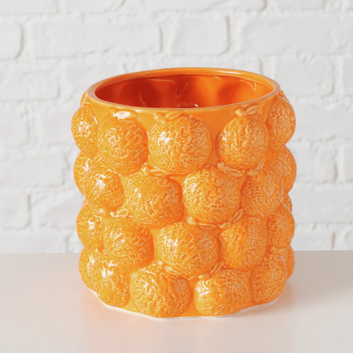 Vaso de flores ORANGE 15cm vaso de porcelana da marca BOLTZE