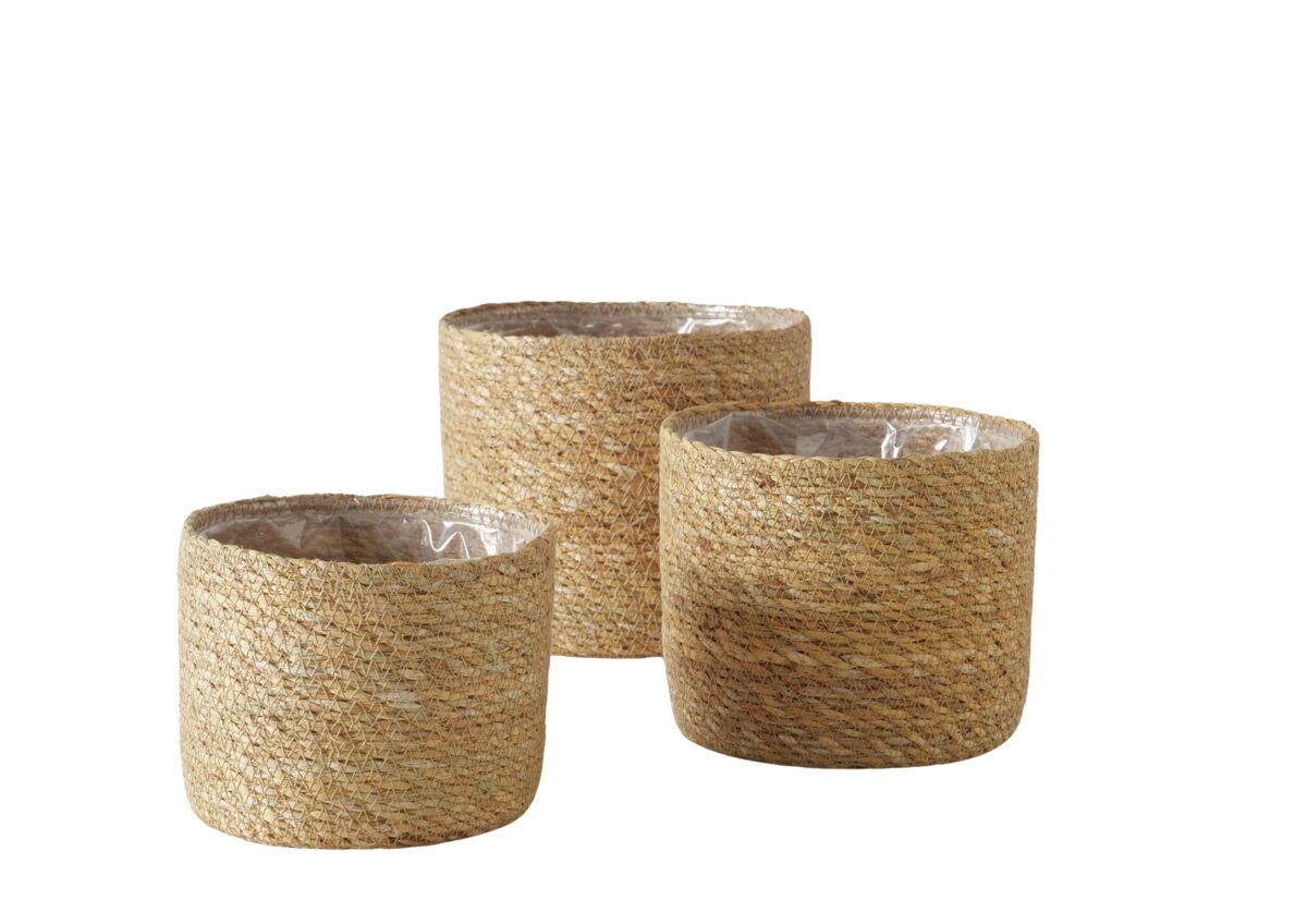 Cesta sophy l seagrass 16x19cm marca boltze