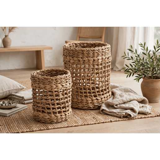 Cesta LISAJI L seagrass 25x18cm marca BOLTZE