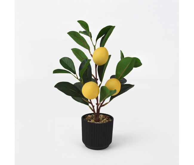 Planta artificial limonero 27cm marca everlands
