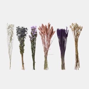 Flores secas VIOLETA sortidos 14cm marca EVERLANDS