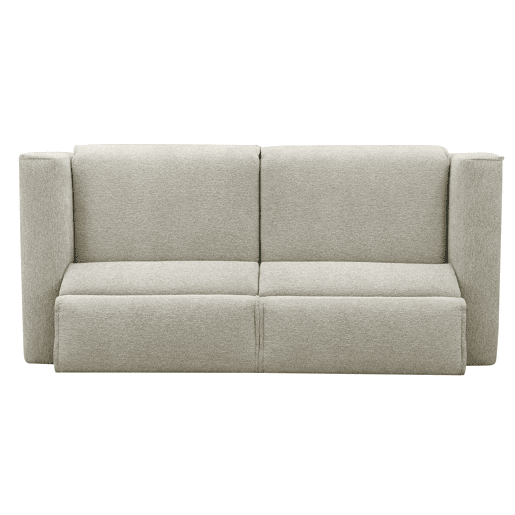 Sofá de 3 lugares com relaxamento manual LOAN XXL cinzento claro
