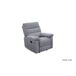 Sillón relax manual ALI color gris claro Sillón relax manual ALI color gris claro Gris Claro