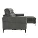 Chaise longue con cama ELIA Chaise longue con cama ELIA Gris