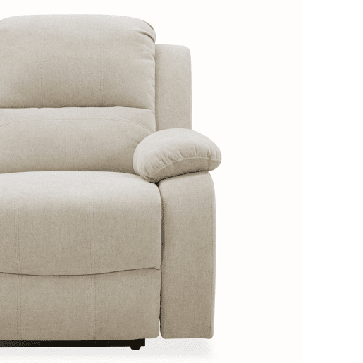 Cadeirão de relaxamento manual RYAN cor cinzento claro