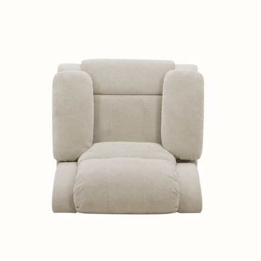 Cadeirão de relaxamento manual RYAN cor cinzento claro