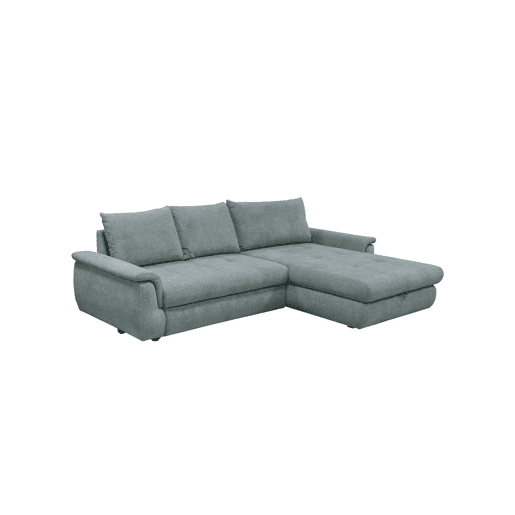 Chaise longue com cama FOCUS dereita 4 lugares azul