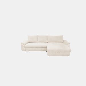 Chaise longue com cama FOCUS dereita 4 lugares bege