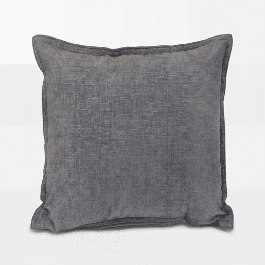 Almofada VENECIA 45x45cm cor cinza escuro