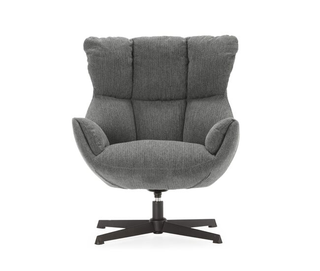 Sillón decorativo odette color gris