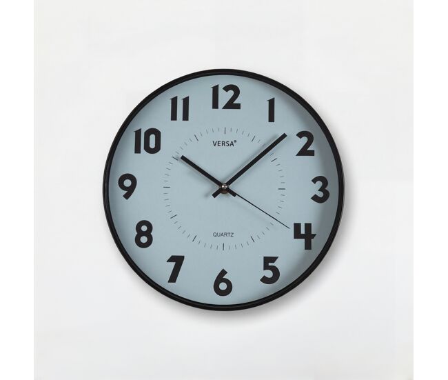 Reloj de pared arana 30cm azul marca versa