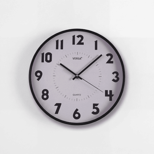 Relógio de parede ARANA 30cm branco marca VERSA Relógio de parede ARANA 30cm branco marca VERSA