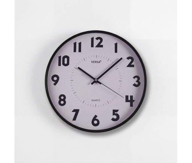 Reloj de pared arana 30cm blanco marca versa