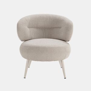 Cadeirão decorativo LIVA cor bege