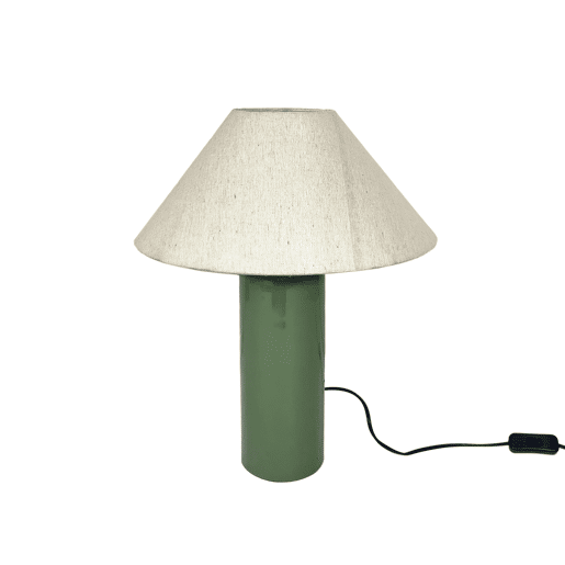 Candeeiro de mesa DALEY 66x46x46cm verde marca ECOANYA