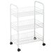 Carrito verdulero de metal CONFORTIME en color blanco de 3 pisos Carrito verdulero de metal CONFORTIME en color blanco de 3 pisos Blanco