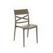 Silla de cocina LUISA Polipropileno Silla de cocina LUISA Polipropileno Topo