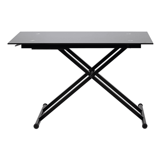 Mesa de centro elevável preto STAND UP Mesa de centro elevável preto STAND UP